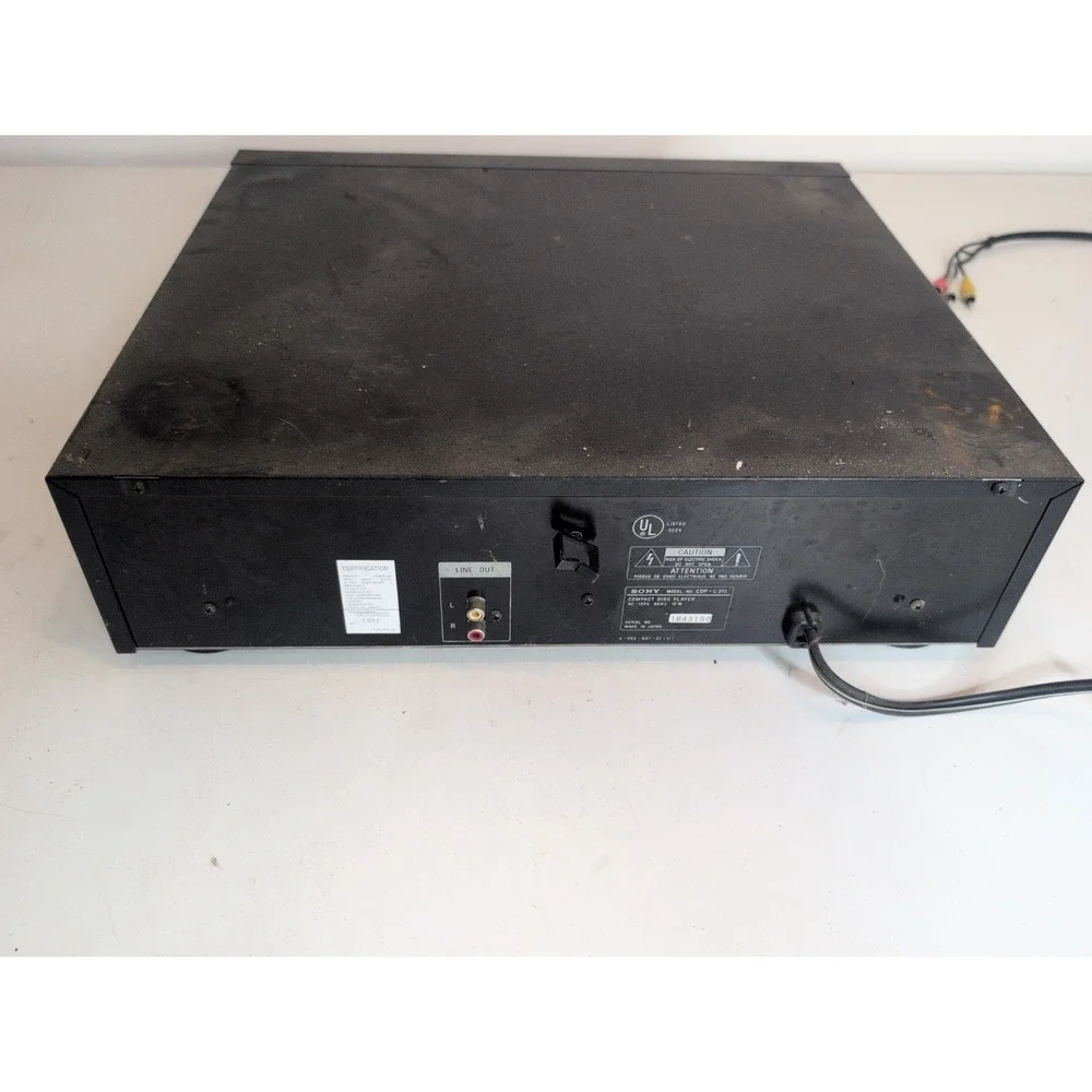 Sony CDP-C315 CD Changer 5 Compact Disc disk Player